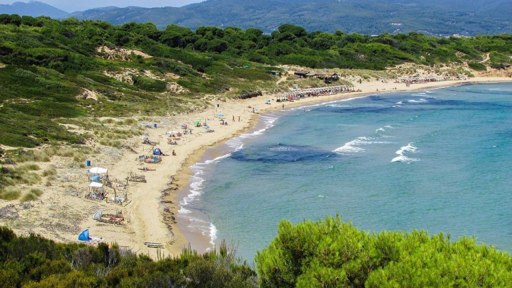 Elia Beach Skiathos – a peaceful cove surrounded by pine trees