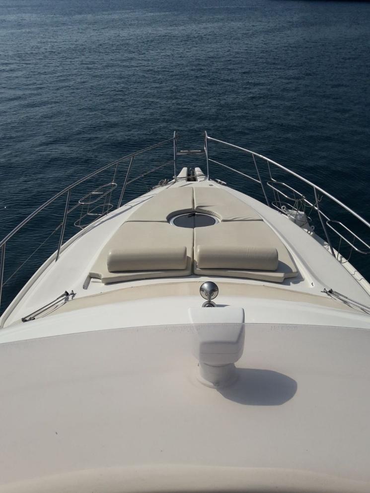 Motor yacht Skiathos – Cranchi 43ft flybridge for private charter