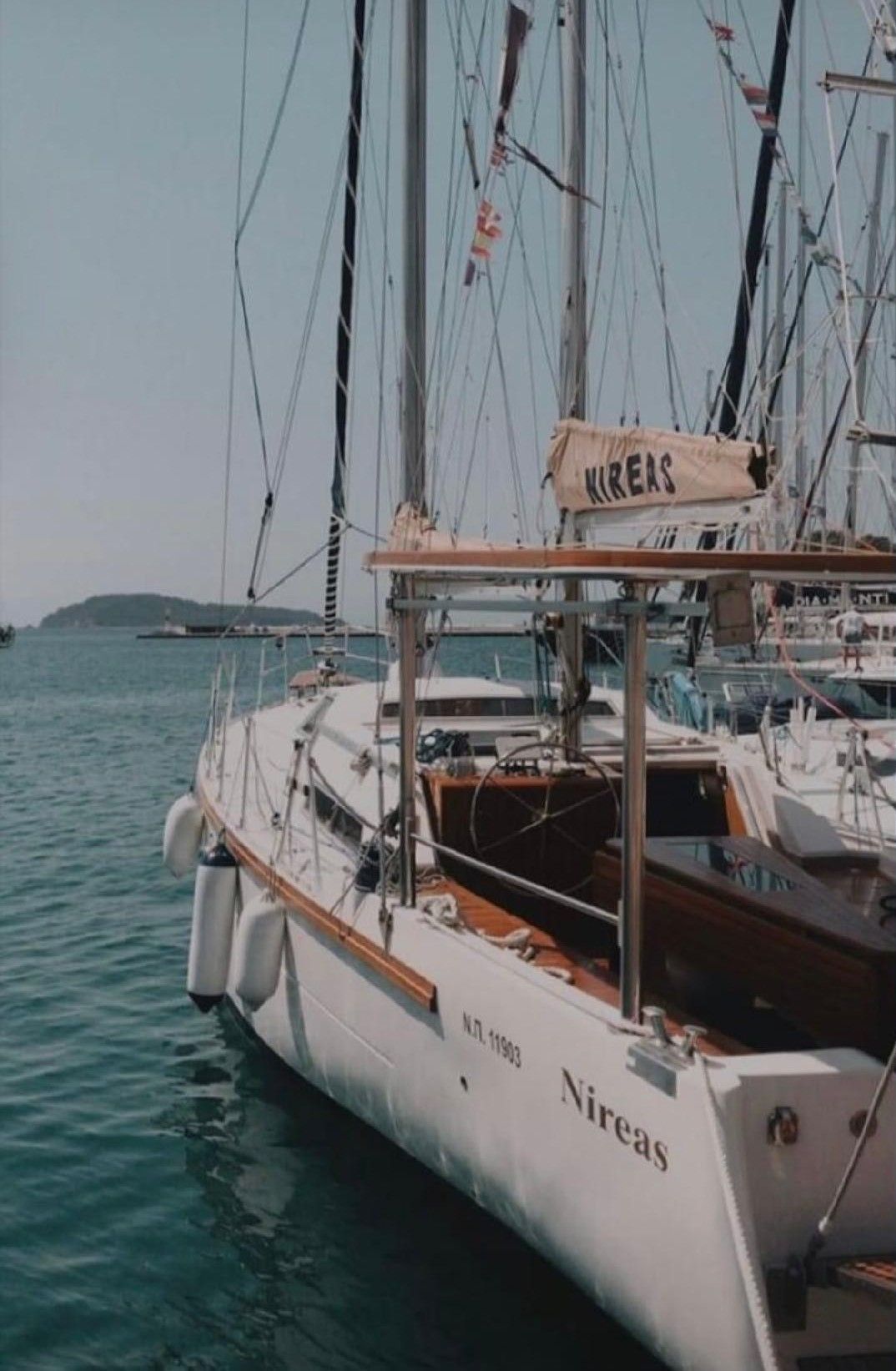 Private sailing trip Skiathos Skopelos aboard yacht Nireas with stops at Lalaria, Kastani, and Panormos beaches