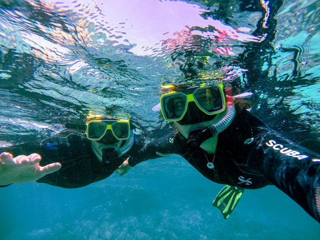 Skiathos diving experience with professional instructors