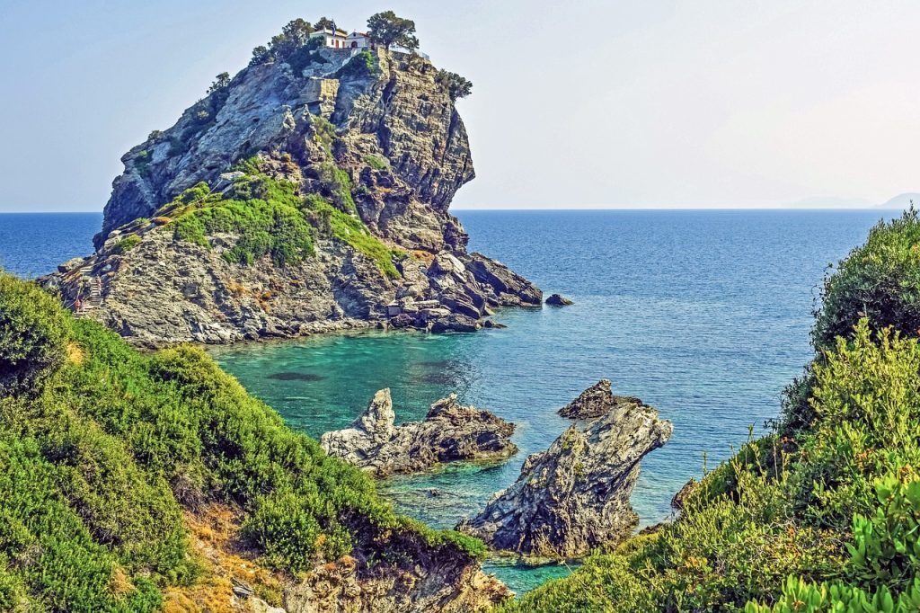 Mamma Mia Chapel Skopelos (Agios Ioannis) boat tour 2026 from Skiathos
