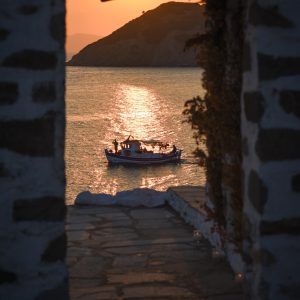 Tsougrias island boat trip from Skiathos – beach and sea view
