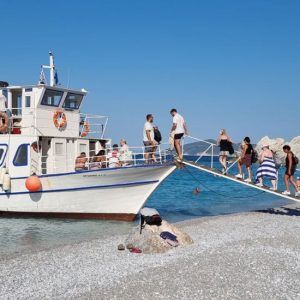 Lalaria and Tsougrias afternoon boat trip from Skiathos